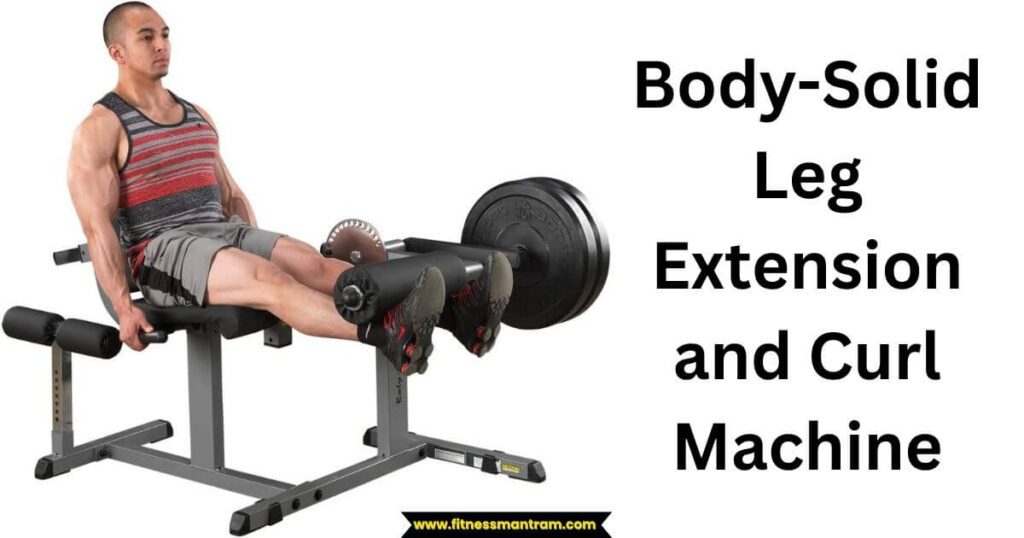 Body-Solid Cam Series Leg Extension and Curl Machine
